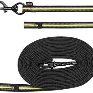 Sporting Lead Rubber/Nylon. Grey/Yellow 1m