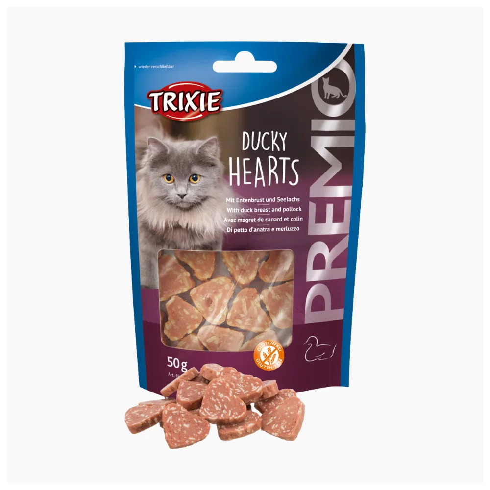 Trixie Premio Ducky Hearts 50g