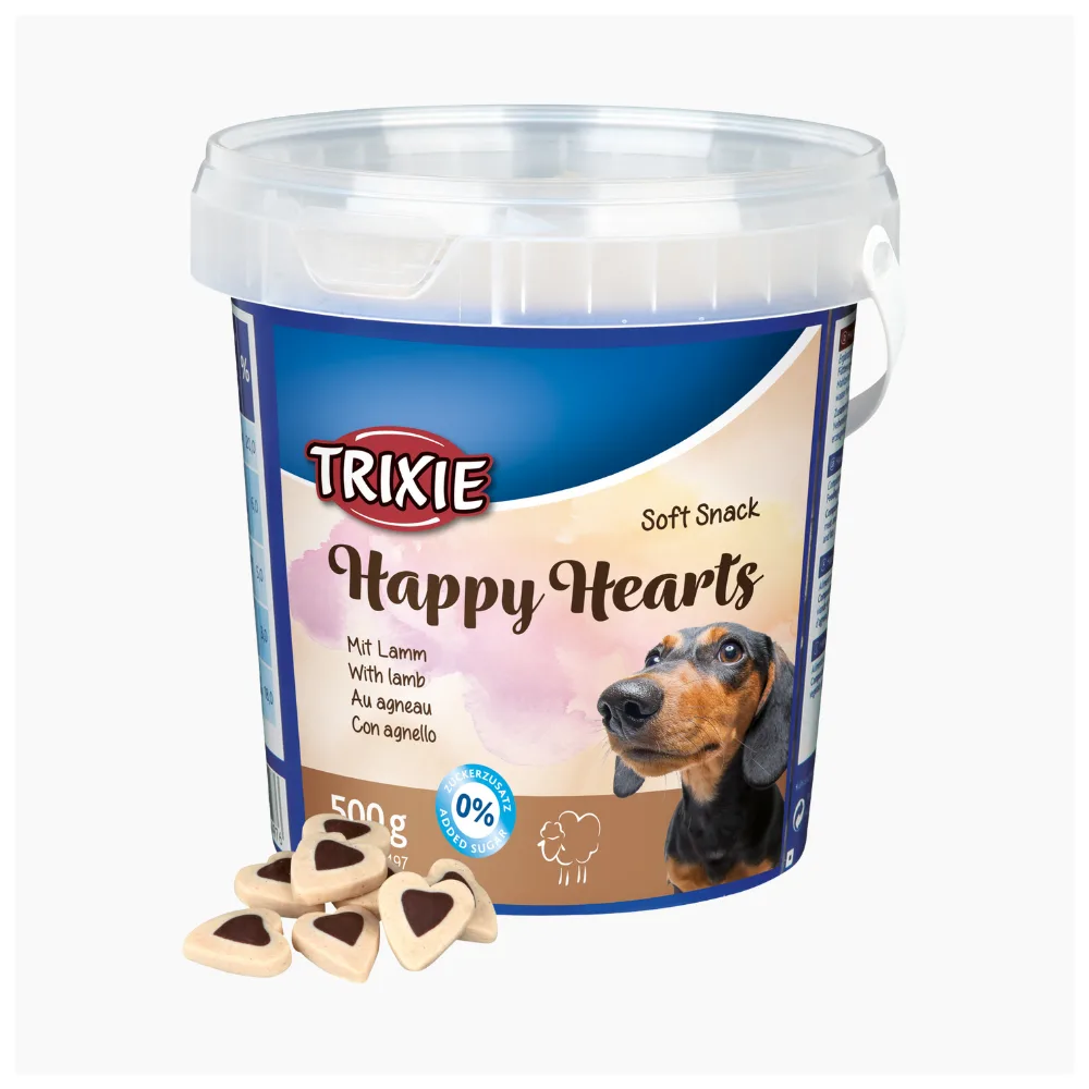 Trixie Soft Snacks Happy Hearts Lamb 500g