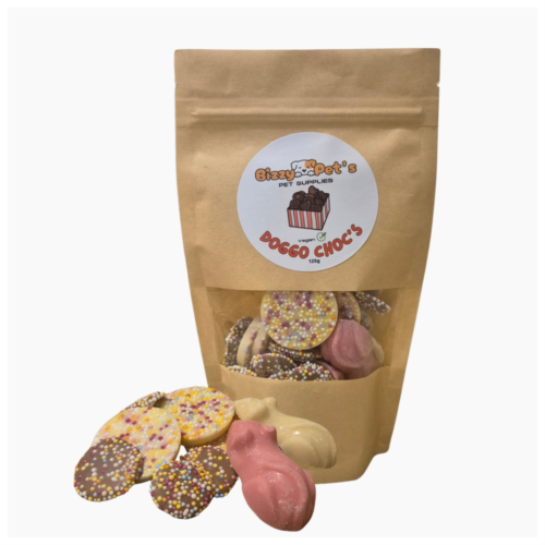 Bizzy Doggo Choc's 125g