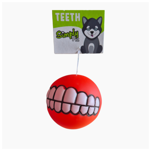 Simply Pet Teeth Squeak Toy