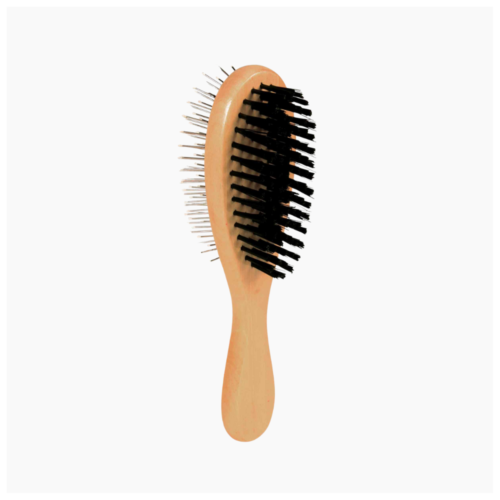Ancol Wooden Brush Double Sided