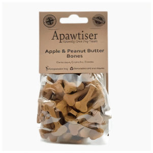 Apawtiser Apple and Peanut Butter Bones 100g