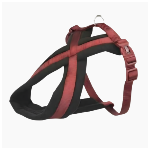 Trixie Premium Touring Dog Harness - Burgundy Small