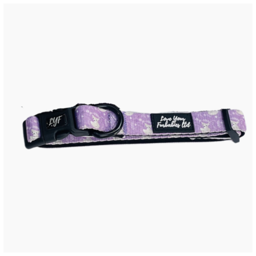 Dog Collar Artic Fox Purple
