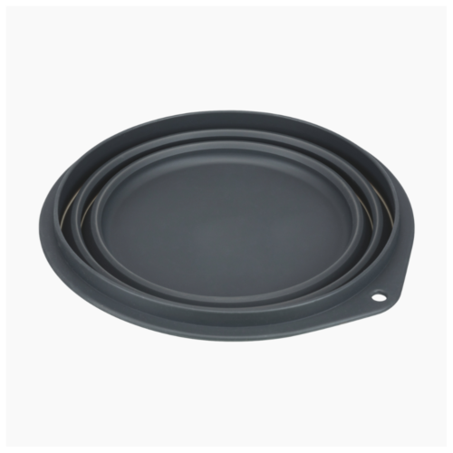 Trixie Collapsible Travel Bowl - Dark grey