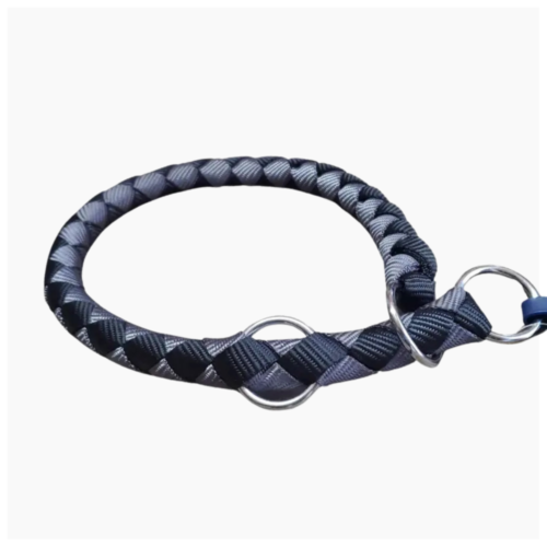 Trixie Cavo Dog Collar Black & Grey