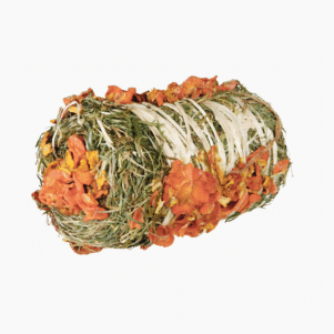 Hay Bale with Pumpkin & Carrot