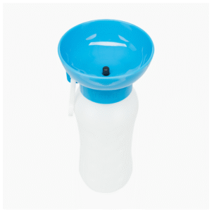 Travel Bottle With Bowl - Blue