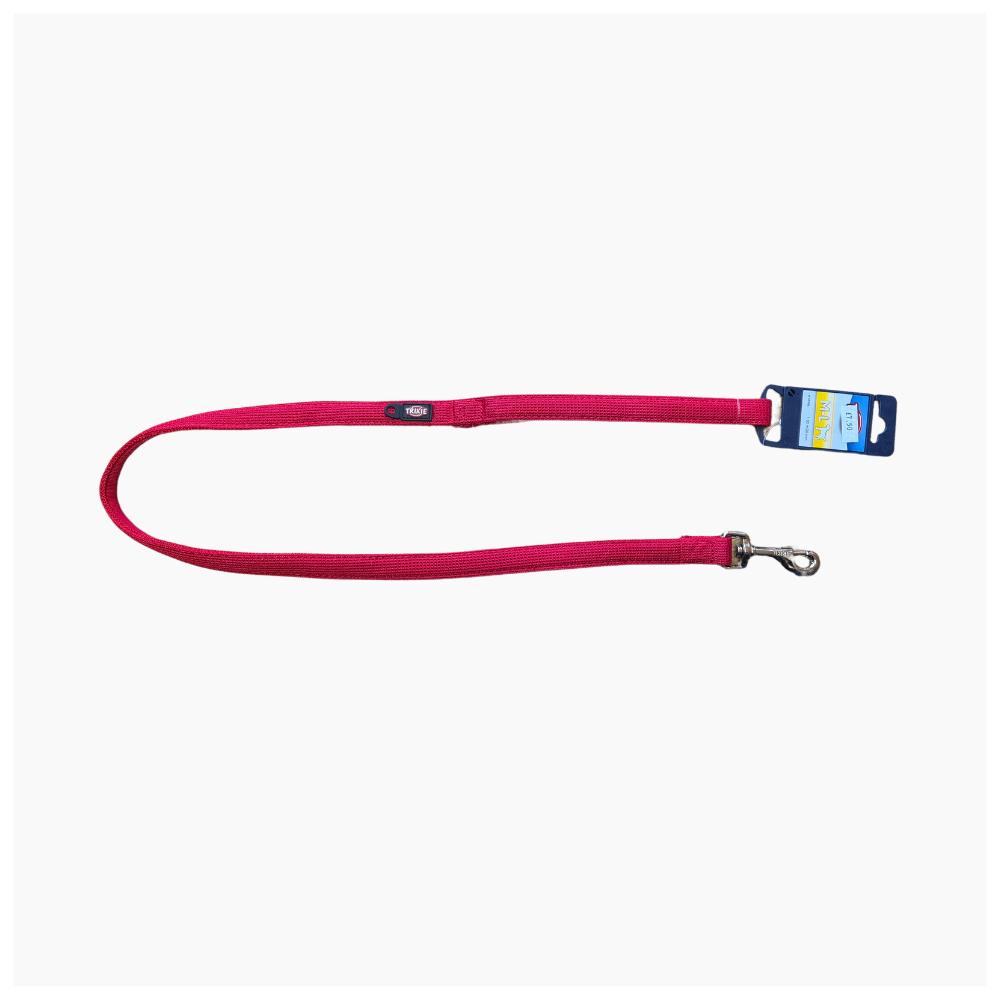 Dog Lead Comfort Red - M-L (1M)