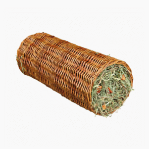 Wicker Tunnel with Hay