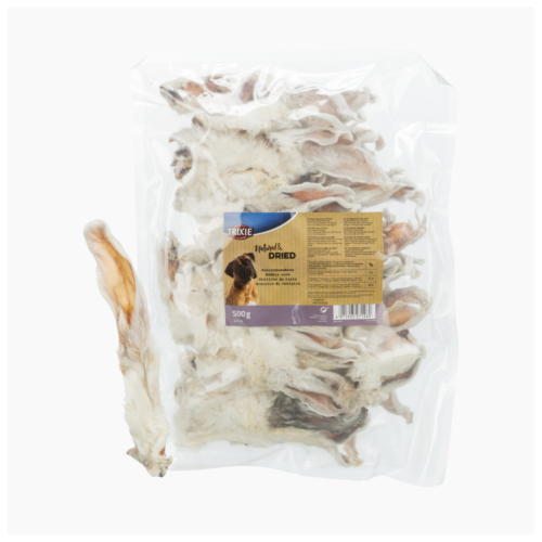 Trixie Rabbit Ears with Fur - 500g