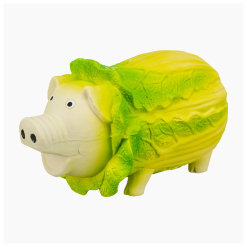Trixie Cabbage Pig - Latex Dog Toy