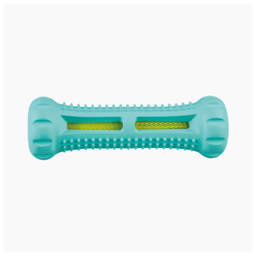 Trixie Denta Fun Rubber Toy Bone  Mint 14cm