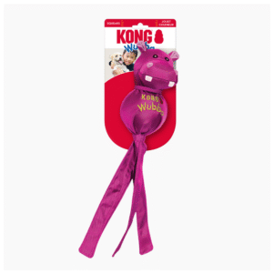 Kong Wubba Toy - Pink Hippo