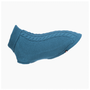 Dog Jumper - Kenton Blue - Blue, XS -30cm
