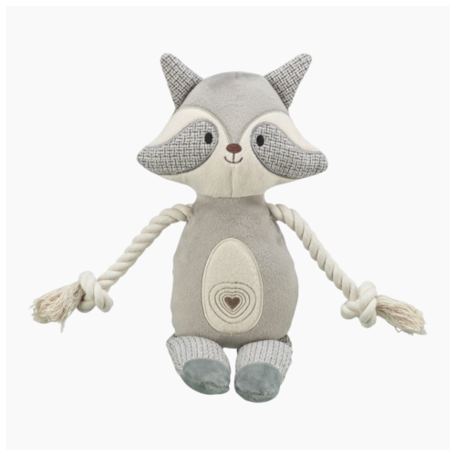 Trixie Raccoon Love Plush