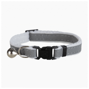 Cat Collar Reflective - White