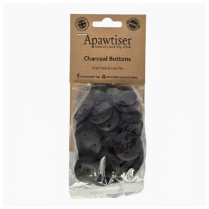 Apawtiser Charcoal Buttons