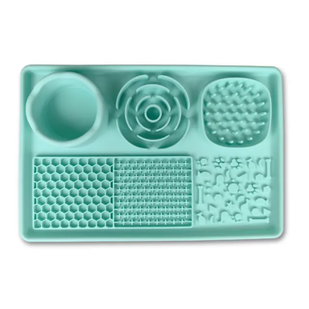 Bizzy Boards Enrichment Mats Mint Green