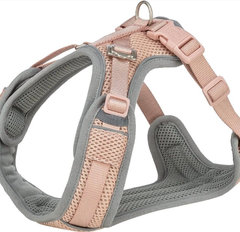 Trixie Flex Mesh Harness Blush