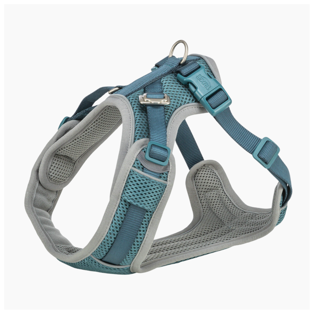 Trixie Flex Mesh Harness Petrol