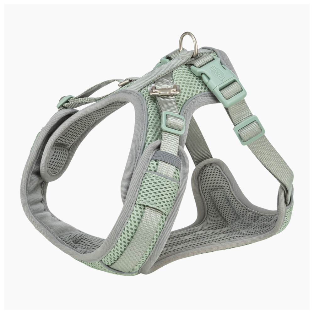 Trixie Flex Mesh Harness Sage