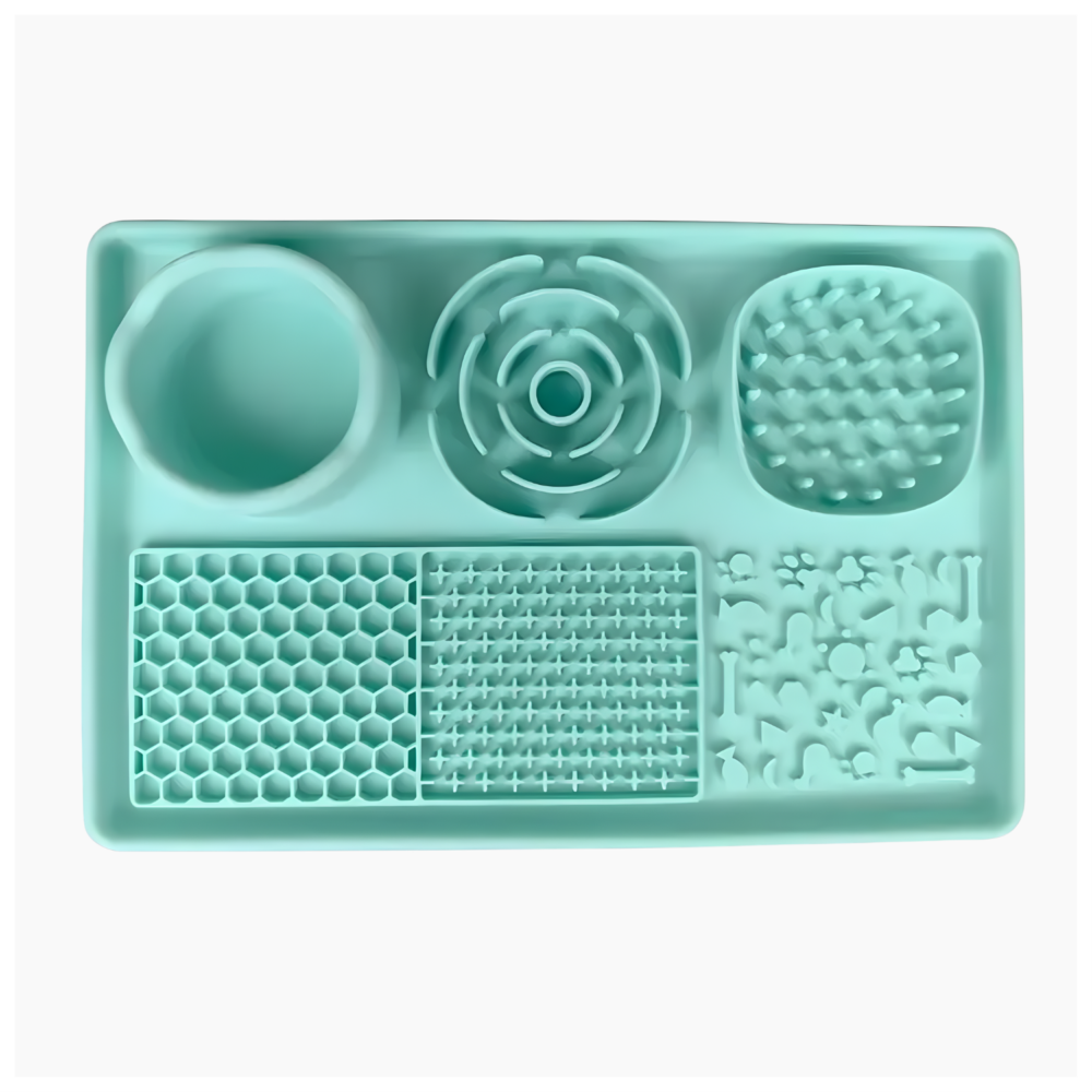 Bizzy Boards Enrichment Mats Mint Green