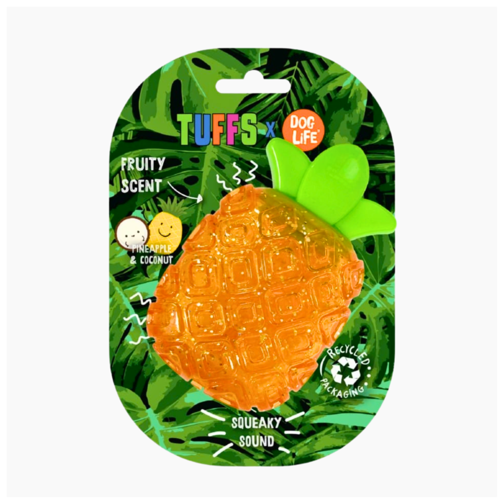 Dog Life Tuffs Fruity Pineapple Toy