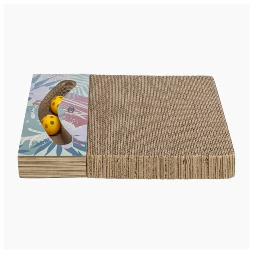 Trixie Cardboard Scratcher with Ball