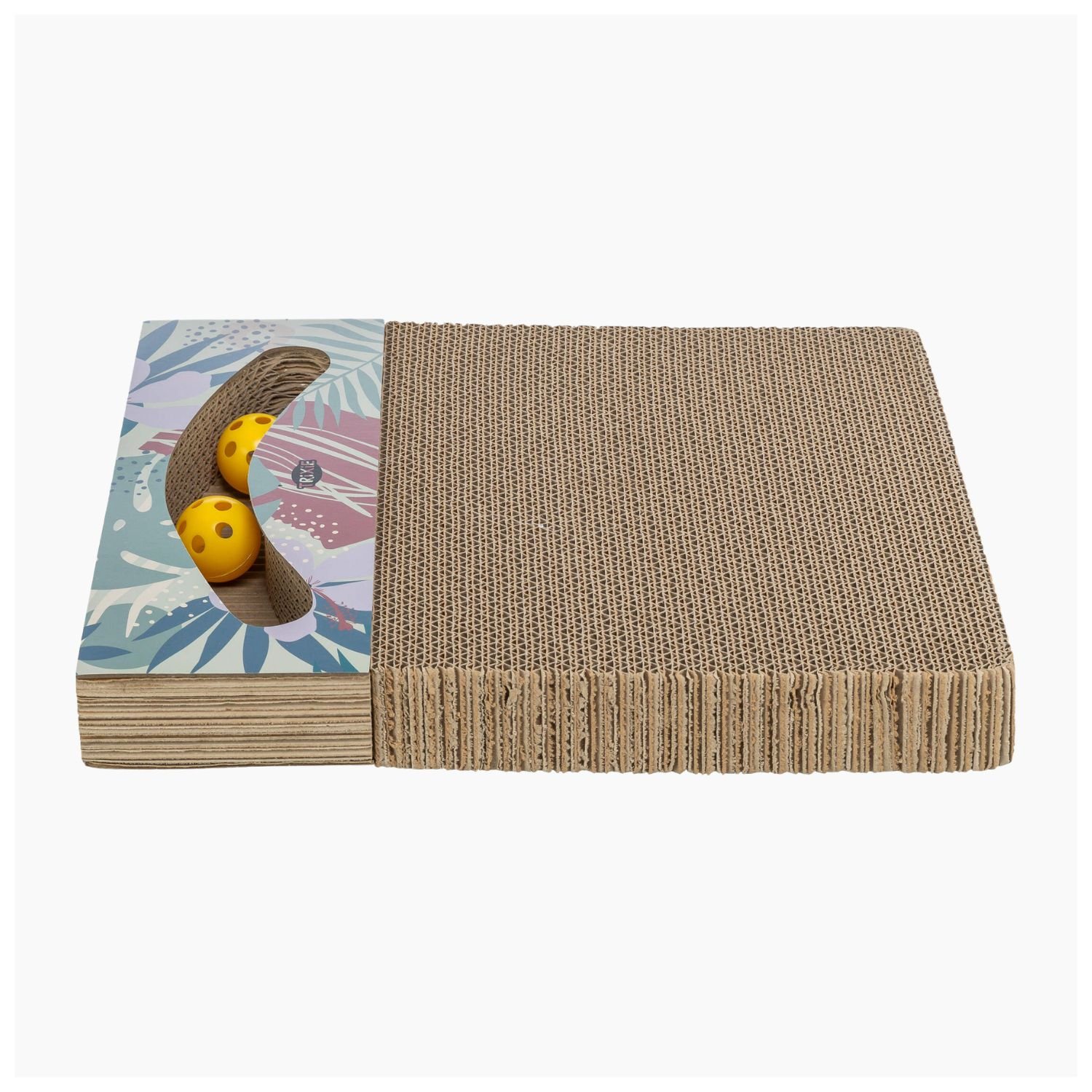 Trixie Cardboard Scratcher with Ball