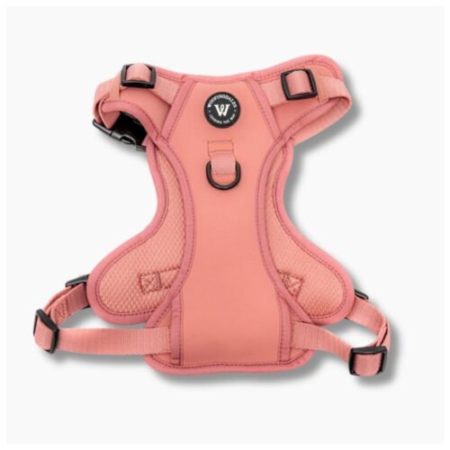Woofingdales Peak Paw Harness Dusky Pink