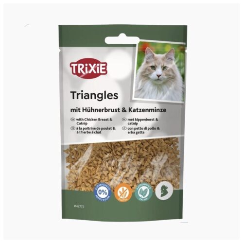 Trixie Triangles With Chicken Breast And Catnip 50g