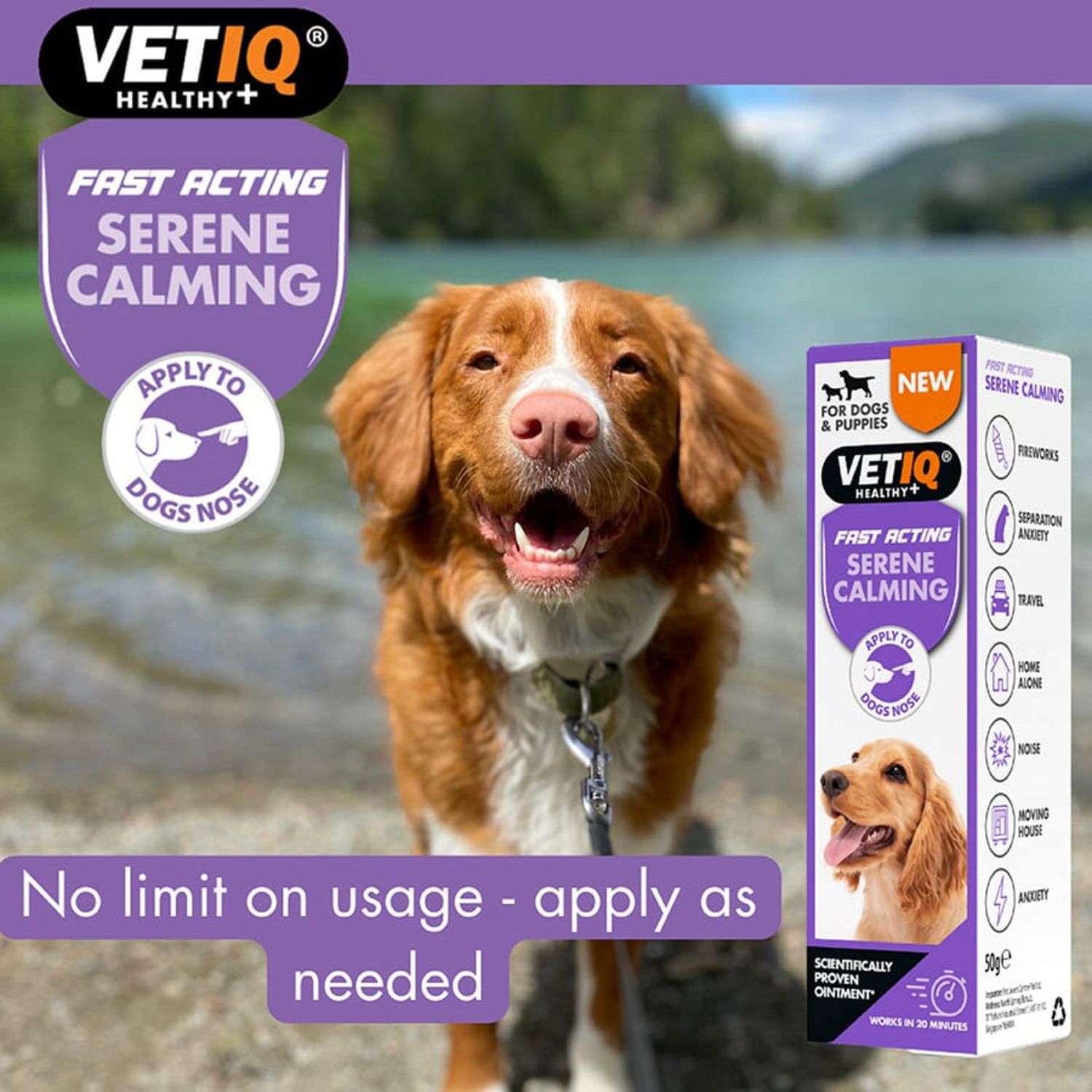 VET IQ Serene Calming Fast-Acting 50g - Image 4