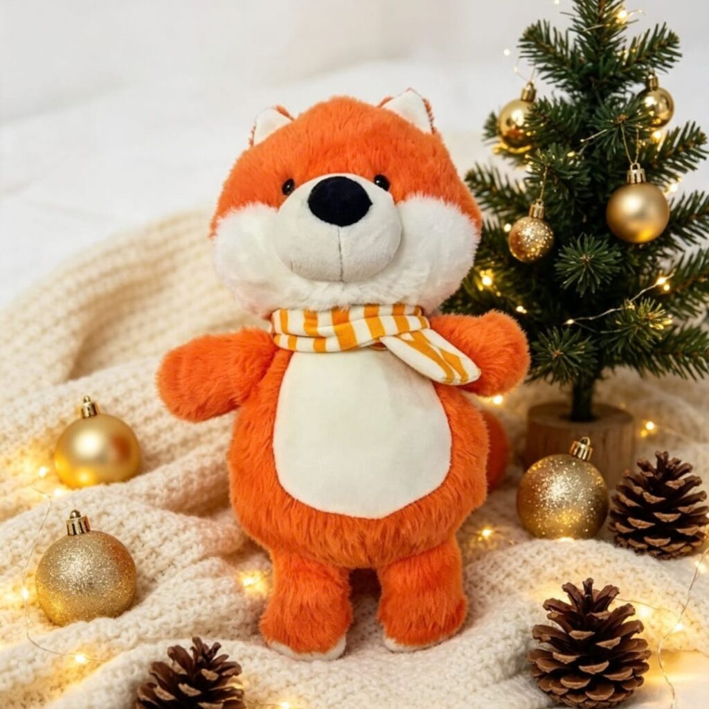 Dog Life Winter Besties plush dog toys fox
