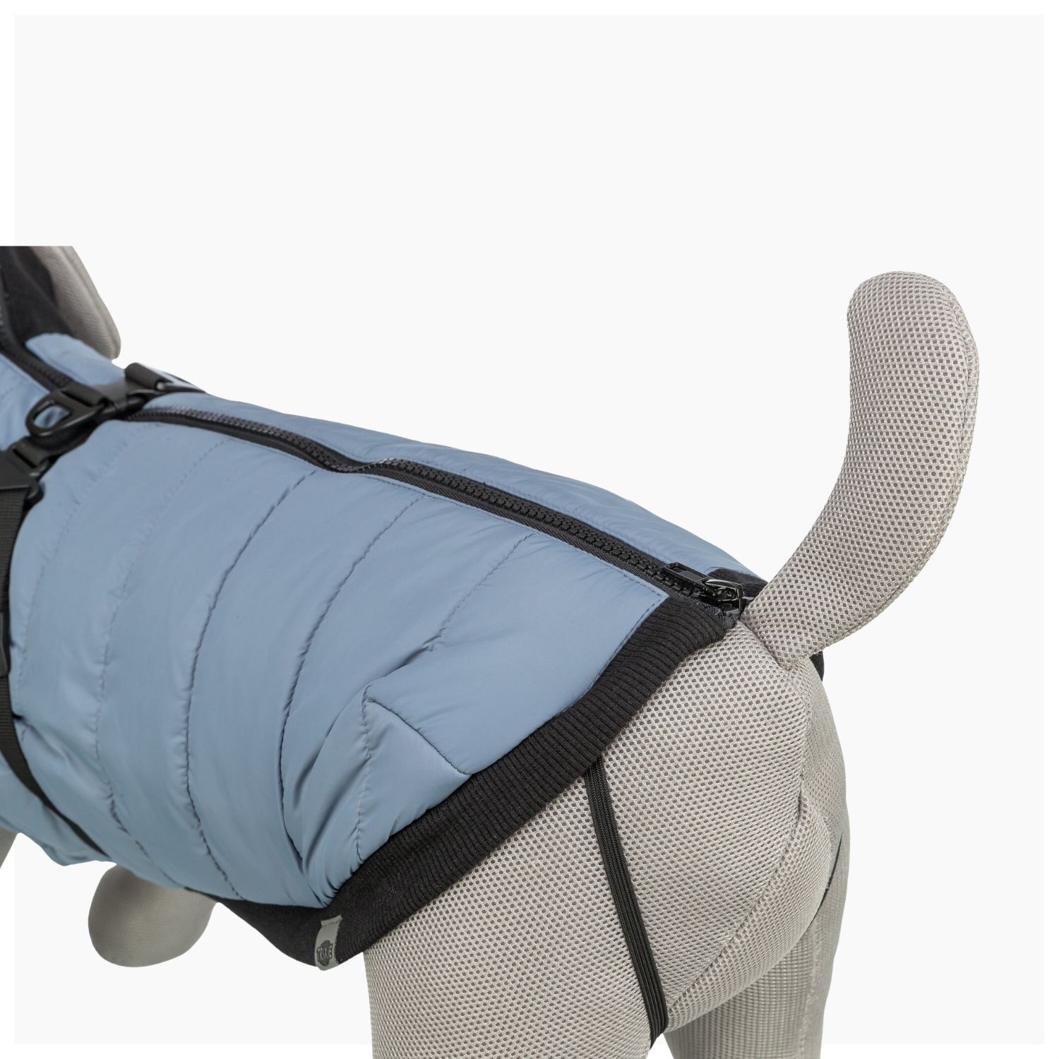 Trixie Pontis Dog Coat with Harness Blue/Grey - Image 5