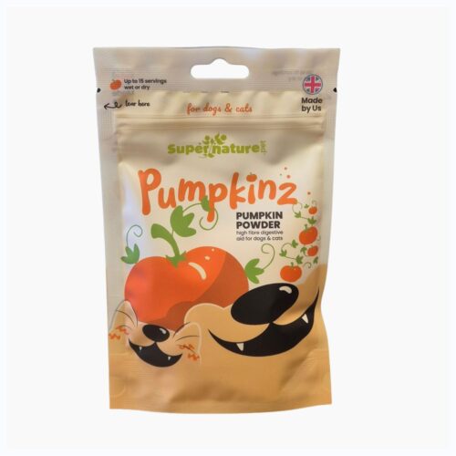 Supernature Pumpkinz natural digestive aid for dogs and cats