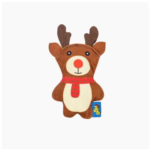 BAM Christmas Ronny Reindeer catnip toy