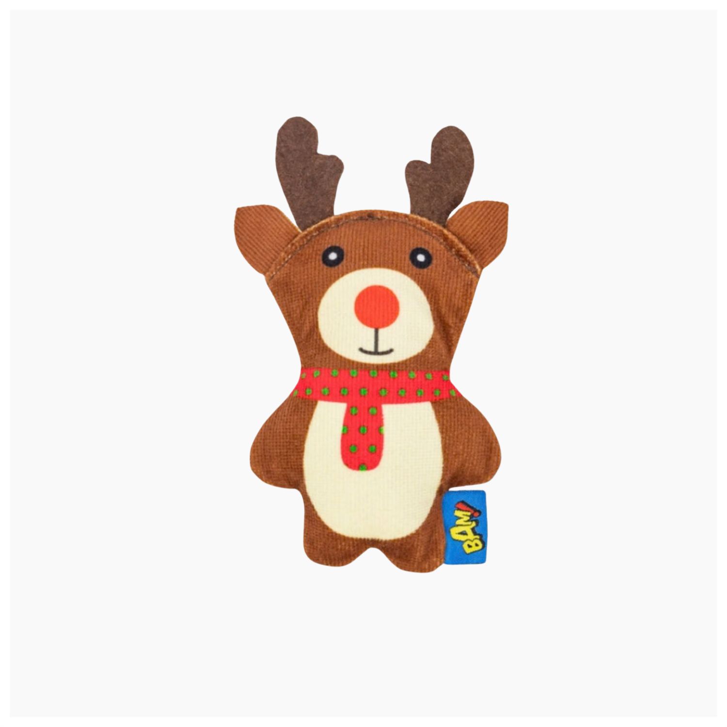 BAM Christmas Ronny Reindeer catnip toy