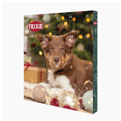 Trixie dog treat advent calendar box with 24 windows