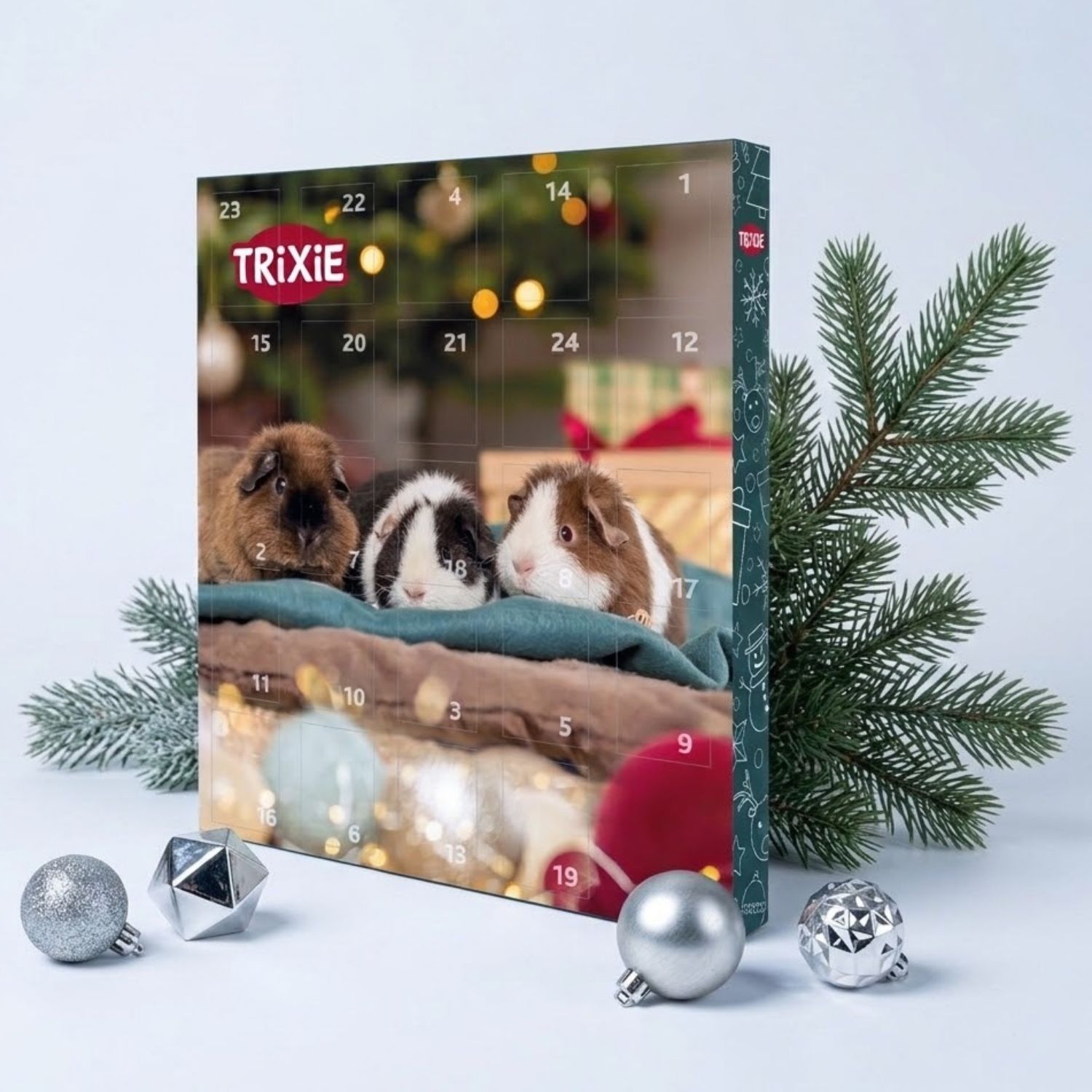 Front of the Trixie small animals advent calendar box